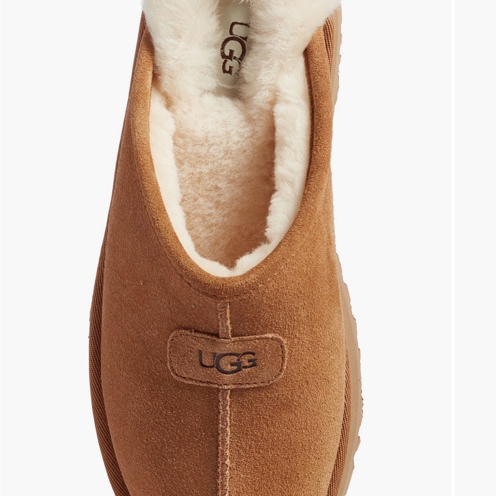 UGG Brown Suede Moccasin Slippers